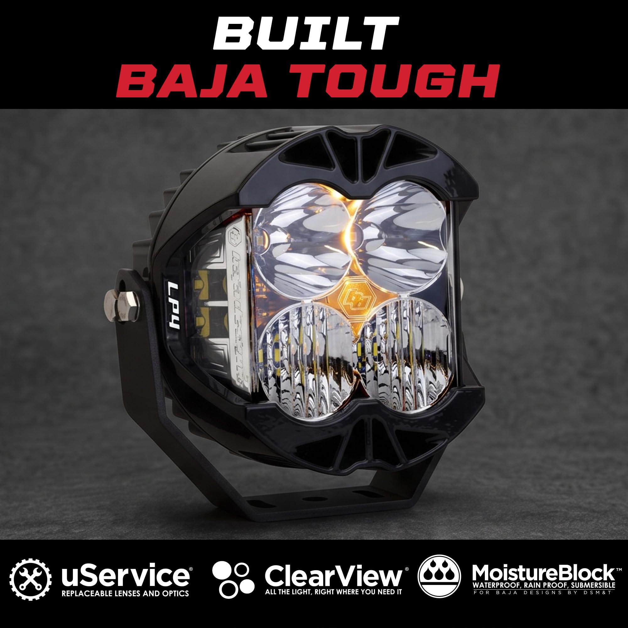Amazon.co.jp: BajaDesigns 正規品 LP4 Proシリーズ LED ドライビング